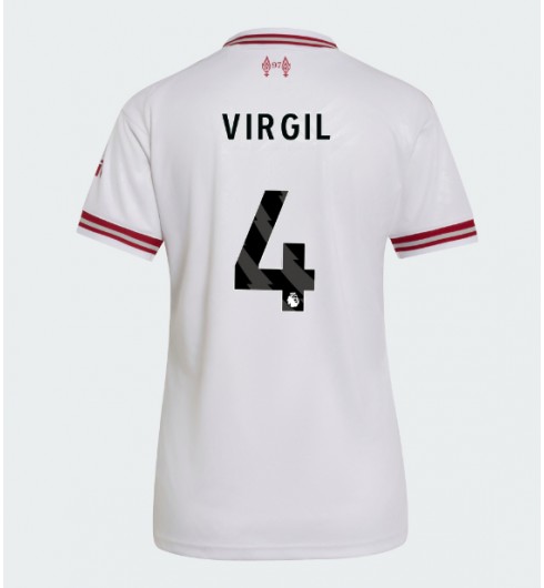 Liverpool Virgil van Dijk #4 Bortedrakt Dame 2026-27 Korte ermer Liverpool Virgil van Dijk #4 Bortedrakt Dame 2026-27 Korte ermer